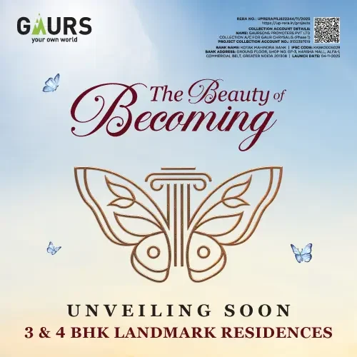 upcoming GAUR CHRYSALIS (PHASE 1)