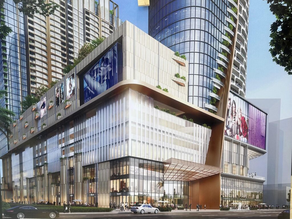 Side View Gaur yamuna city luxury studio apartments – Sector 19, Noida