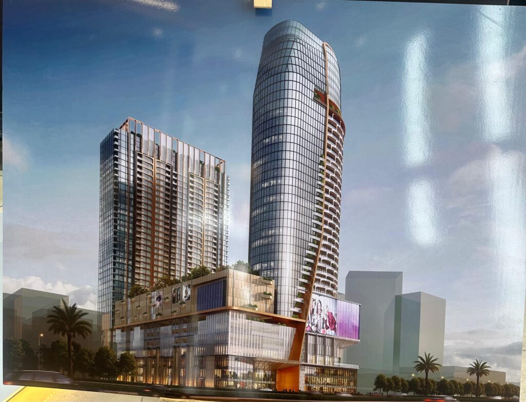 Side View Gaur yamuna city luxury studio apartments – Sector 19, Noida